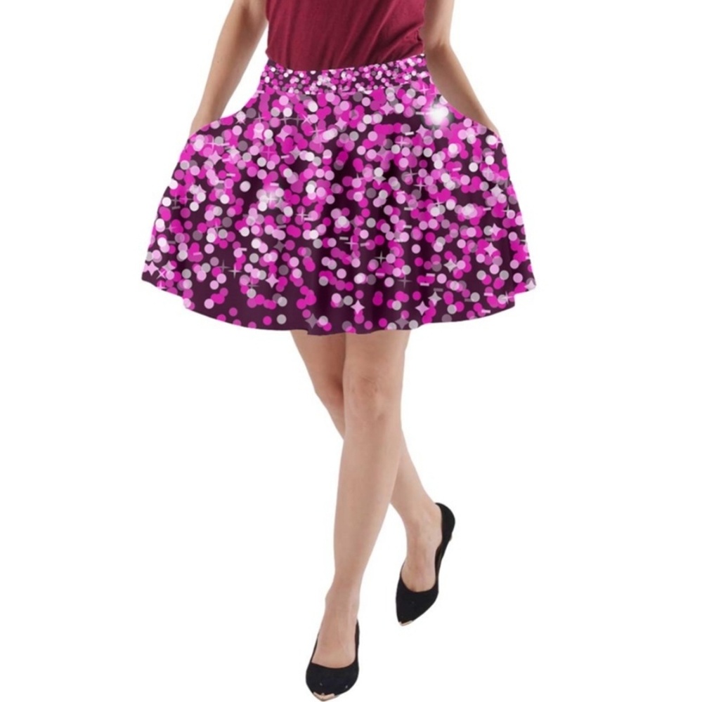 Cowcow Polka Dot Skirt W/ Pockets View 2
